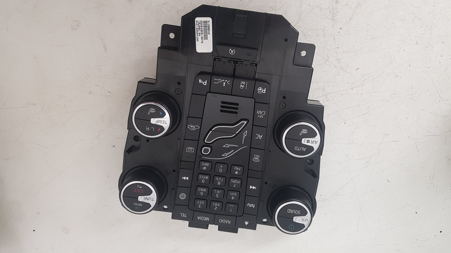 2014 - 2018 Volvo V40 Hatchback HEATER & RADIO CONTROL PANNEL *