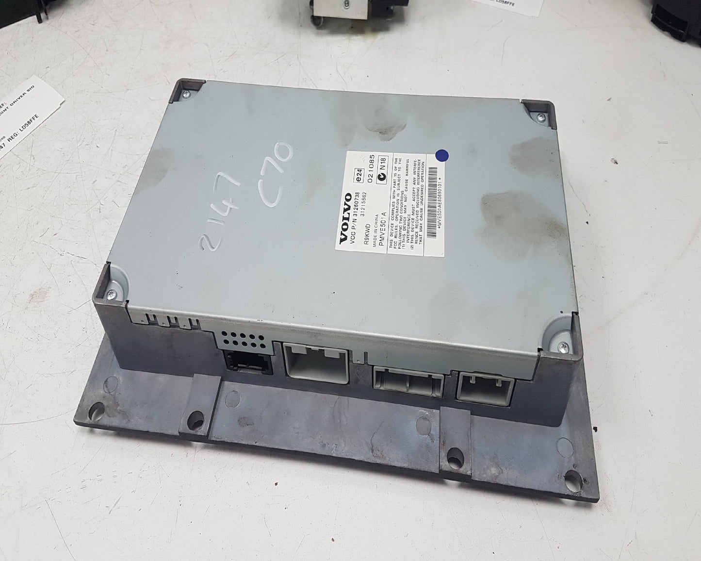2006 - 2009 Volvo C70 Convertible Amplifier 31260738