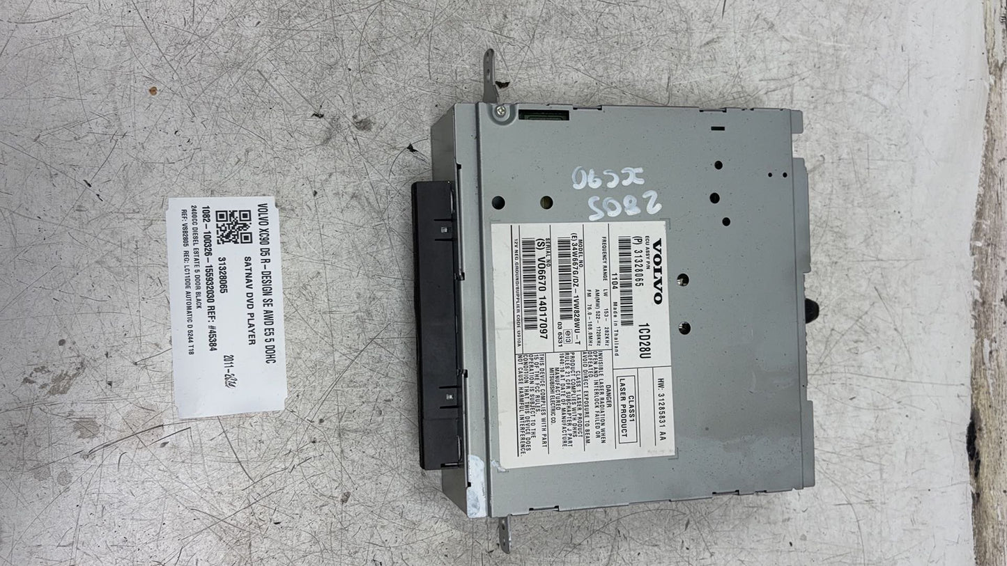 2007 - 2014 Volvo XC90 Estate SATNAV DVD PLAYER 31328065
