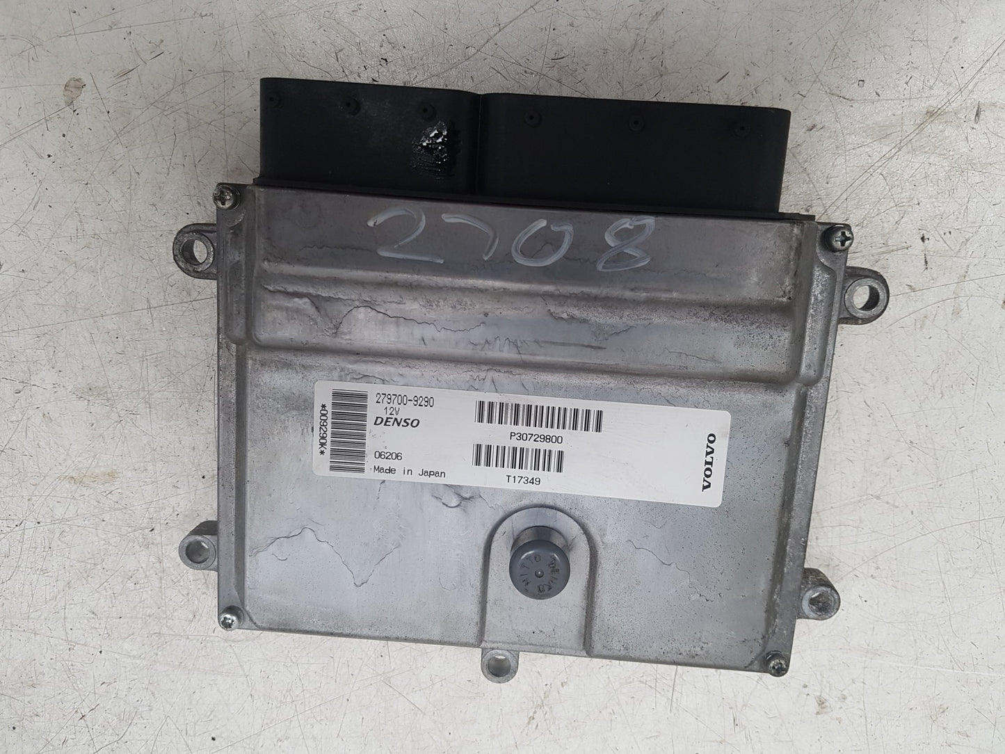 2007 Volvo C70 Convertible Engine ECU 30729800 279700-9290