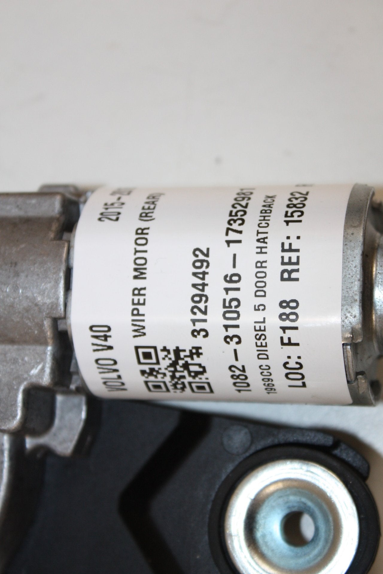 2012 - 2016 Volvo V40 Hatchback Rear Wiper Motor 0390201884 31294492