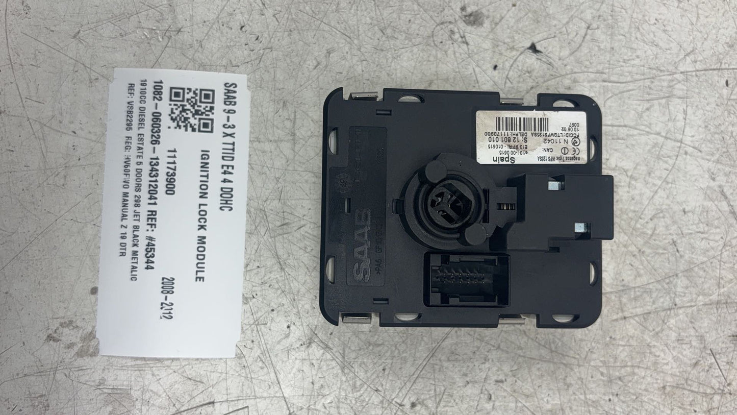 2008 - 2012 Saab 9-3X Estate IGNITION LOCK MODULE 11173900