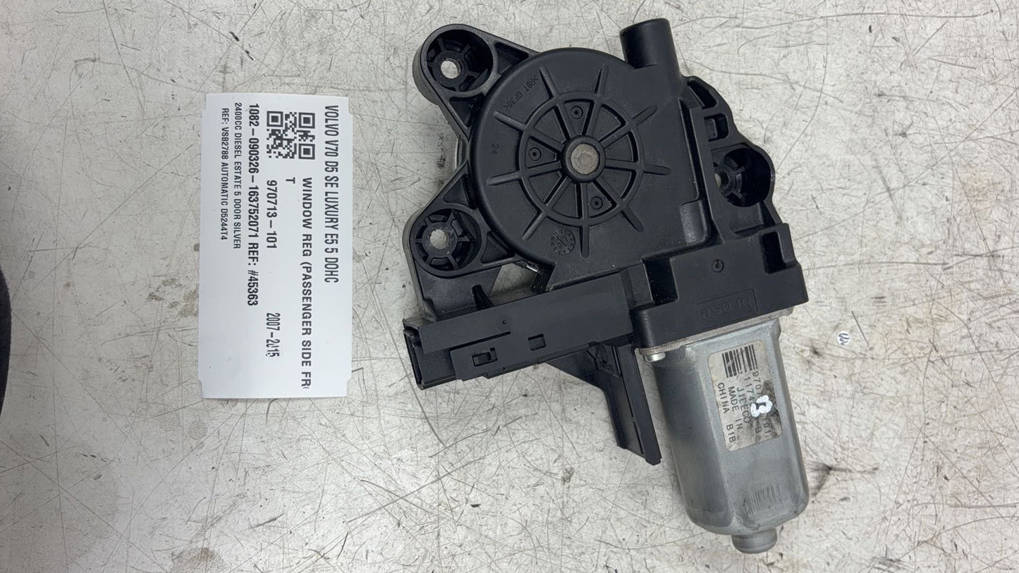 2008 - 2011 Volvo V70 Estate WINDOW REG MOTOR 970713-101