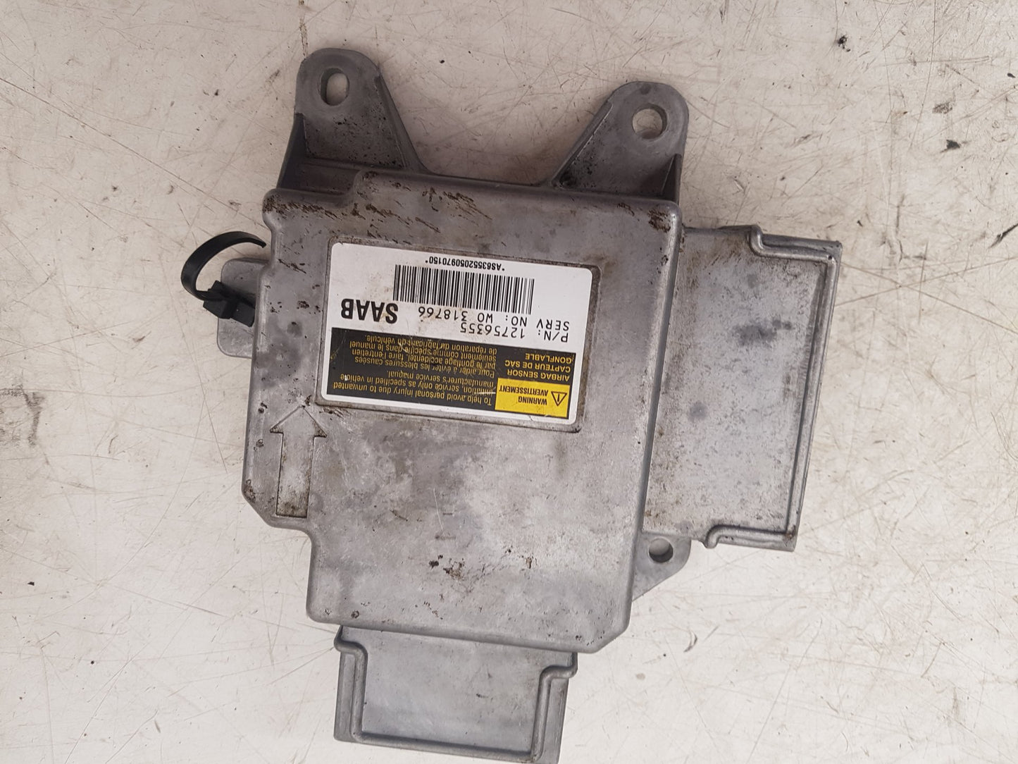 2003 - 2011 Saab 9-3 Convertible Airbag Module 12756355