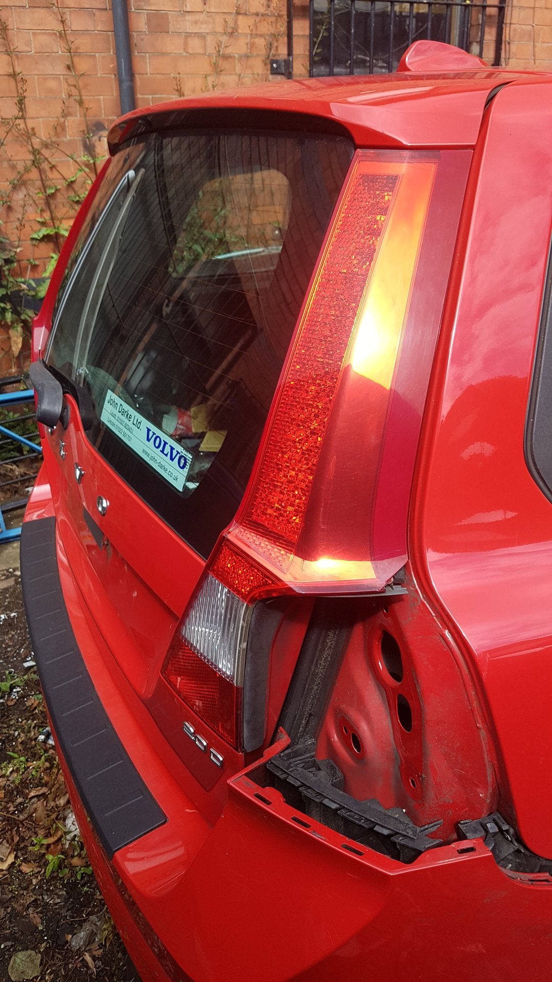 2007 - 2015 Volvo V70 Estate Right Taillight 31395069