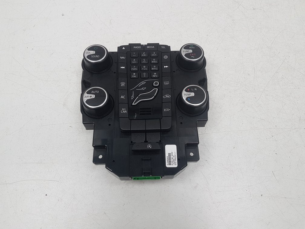 2012 - 2016 Volvo V40 Hatchback HEATER & RADIO CONTROL PANNEL 31346949