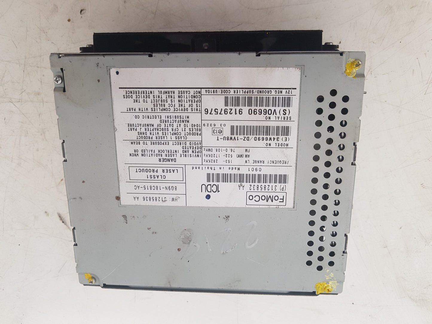 2007 - 2011 Volvo V70 Estate CD Player 31285832AA