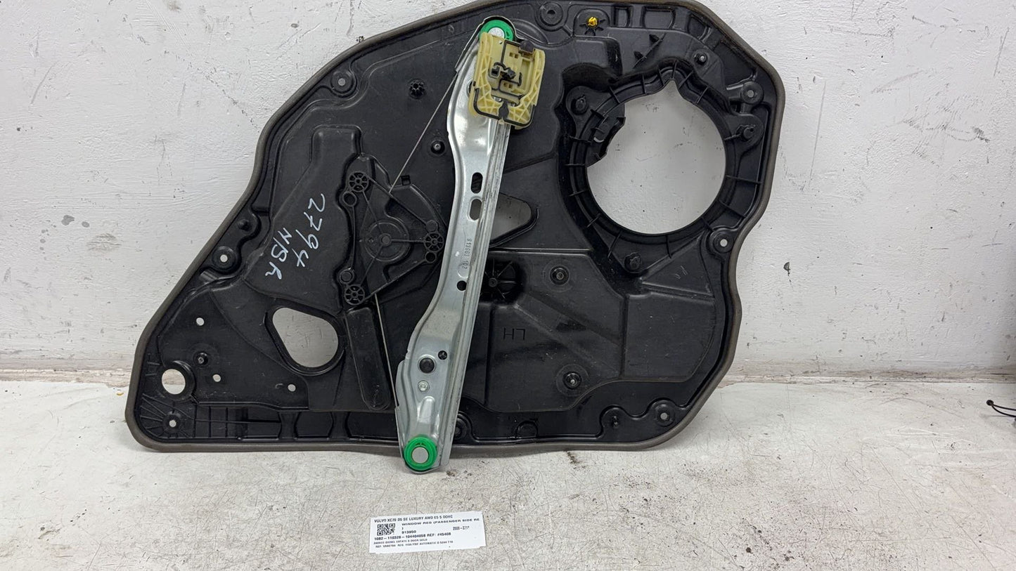 2008 - 2016 Volvo XC70 III 136 Estate WINDOW REG (PASSENGER SIDE REAR) 913950