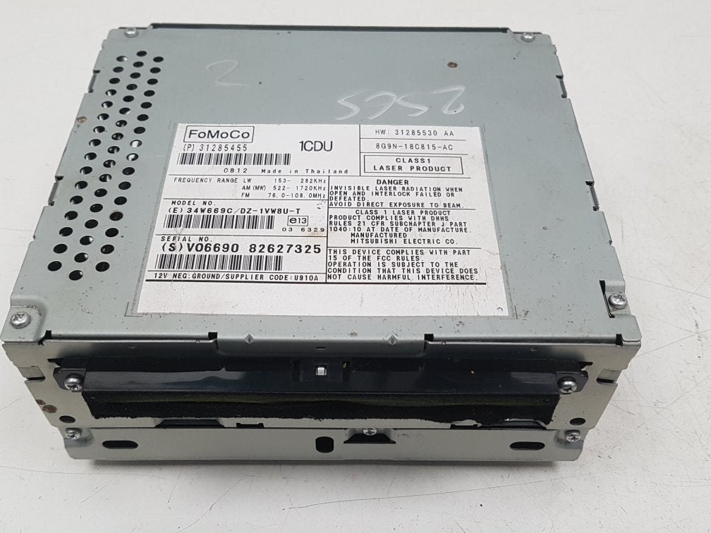 2008 - 2012 Volvo XC70 Estate CD Player 31328067 31285836