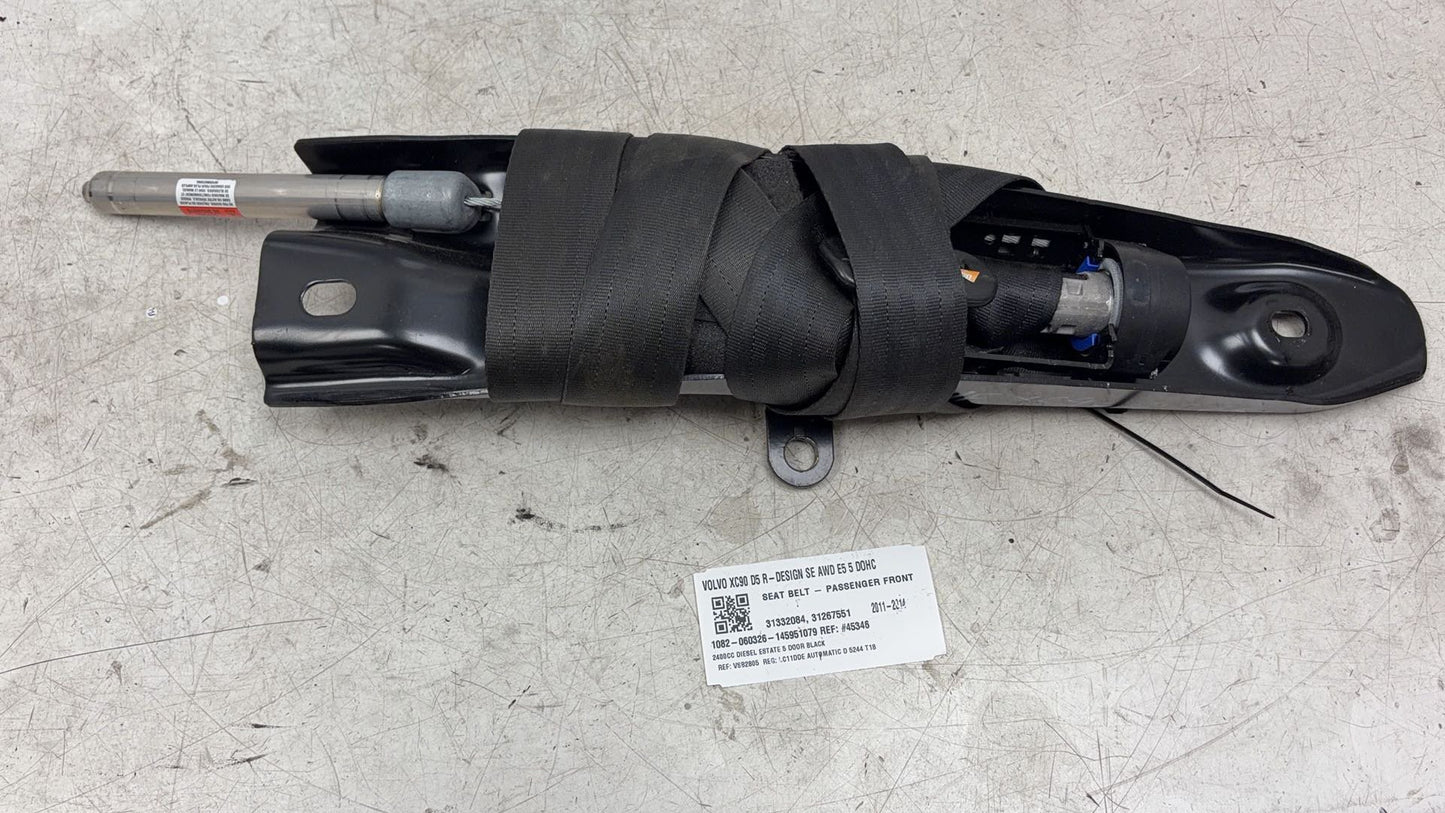 2007 - 2014 Volvo XC90 Estate Left Front Seat Belt 31332084