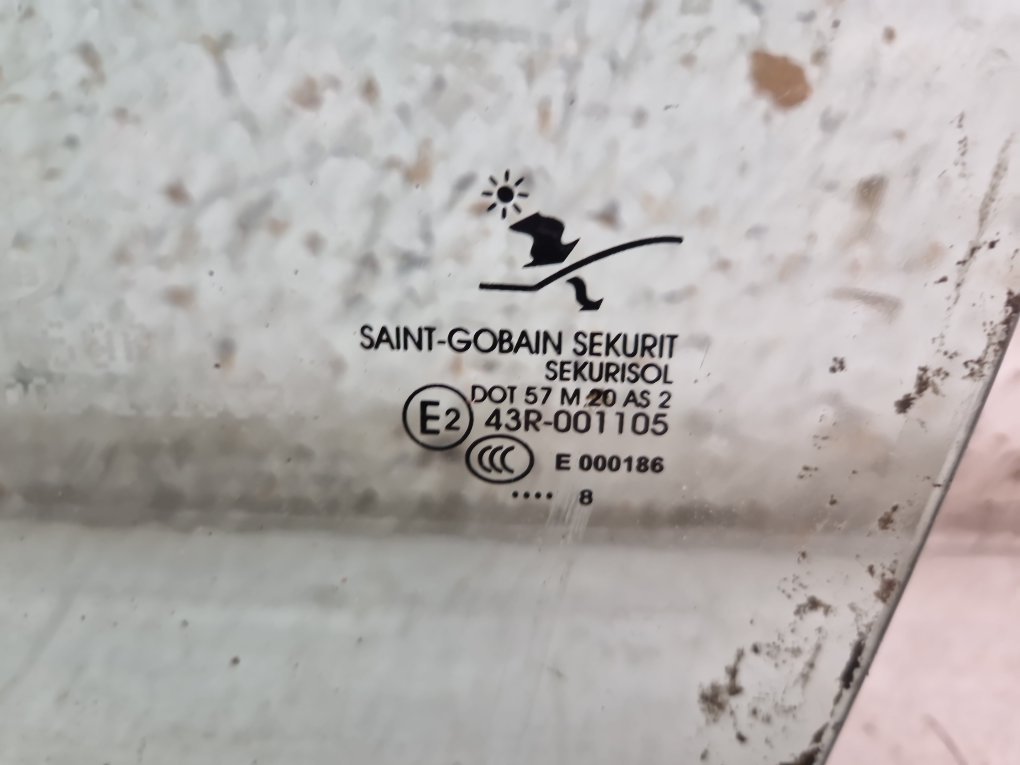 2005 - 2015 Saab 9-3 Estate Left Rear Door Window