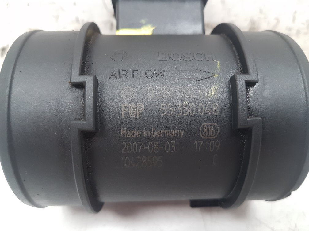 2007 - 2011 Saab 9-3 Air Flow Meter 0281002618