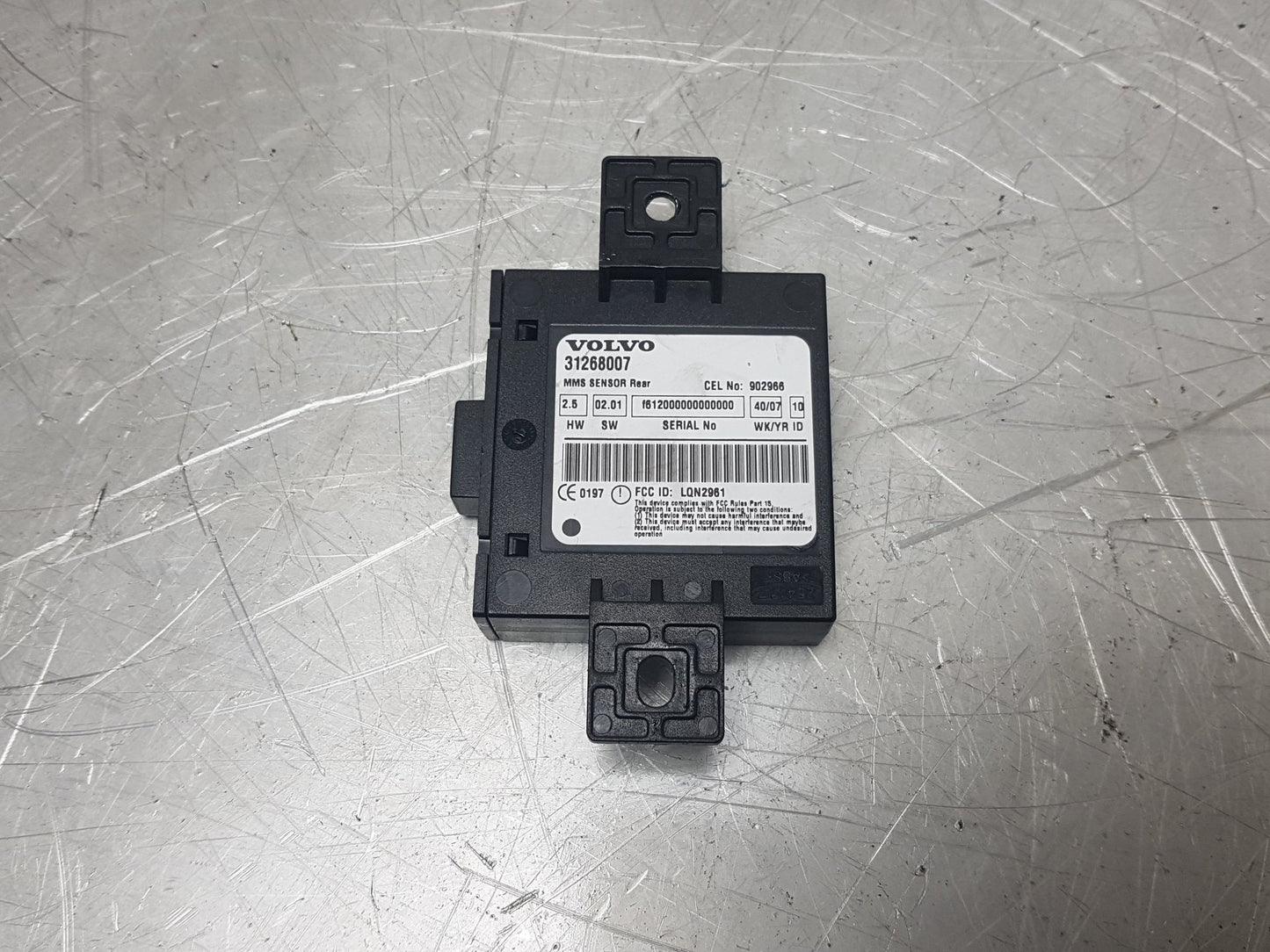 2006 - 2012 Volvo C70 MASS MOVEMENT SENSOR 31268007