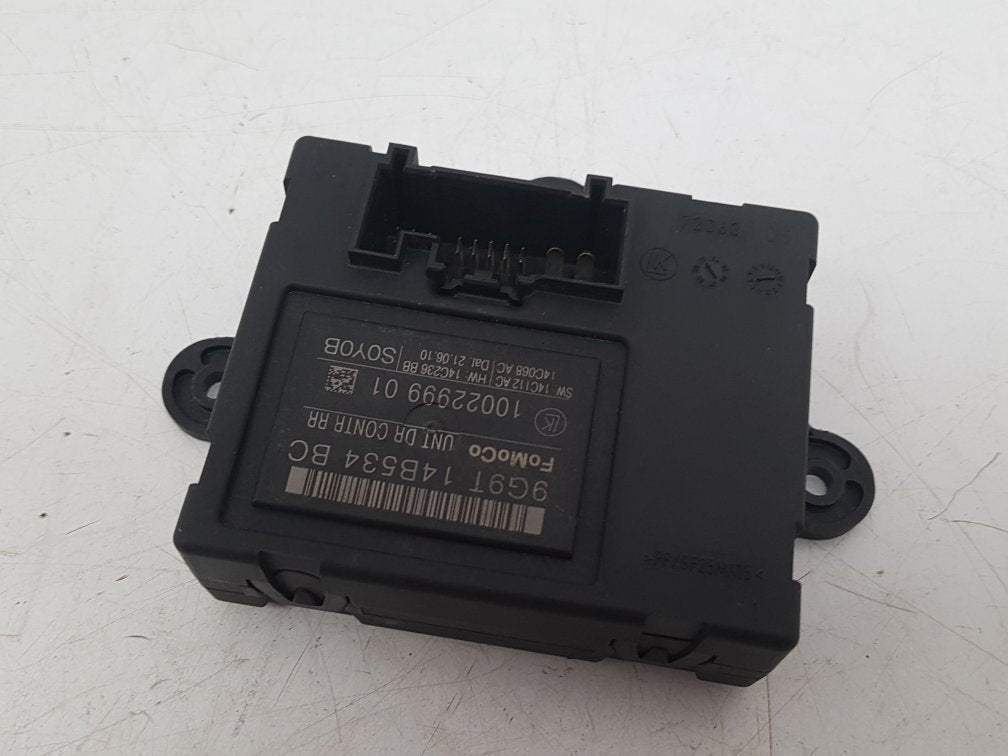 2010 - 2016 Volvo S80 Saloon DOOR CONTROL MODULE (PASSENGER SIDE REAR) 9G9T14B534BC