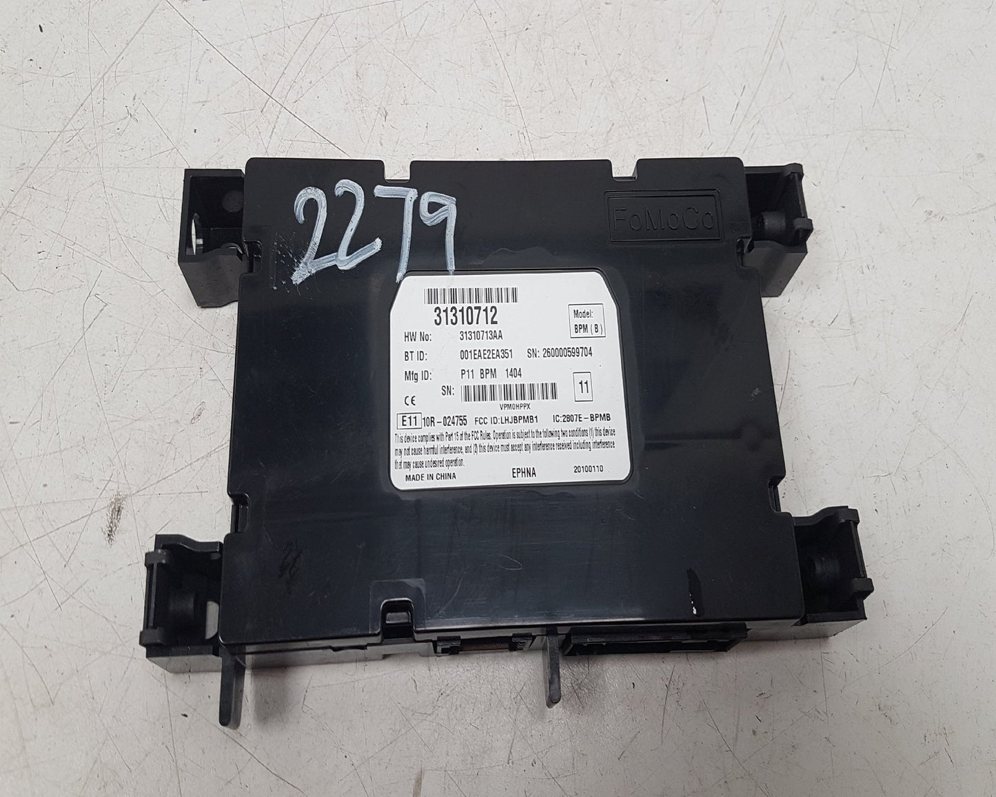 2009 - 2013 Volvo XC60 Estate BLUETOOTH ECU CONTROL UNIT MODULE 31310712