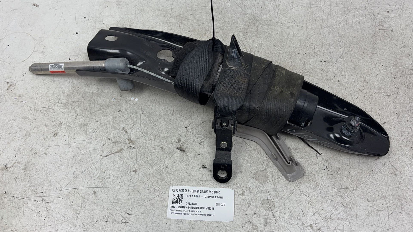 2007 - 2014 Volvo XC90 Estate Right Front Seat Belt 31332085