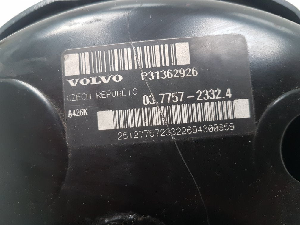 2012 - 2016 Volvo V40  Hatchback Brake Booster 31362926K