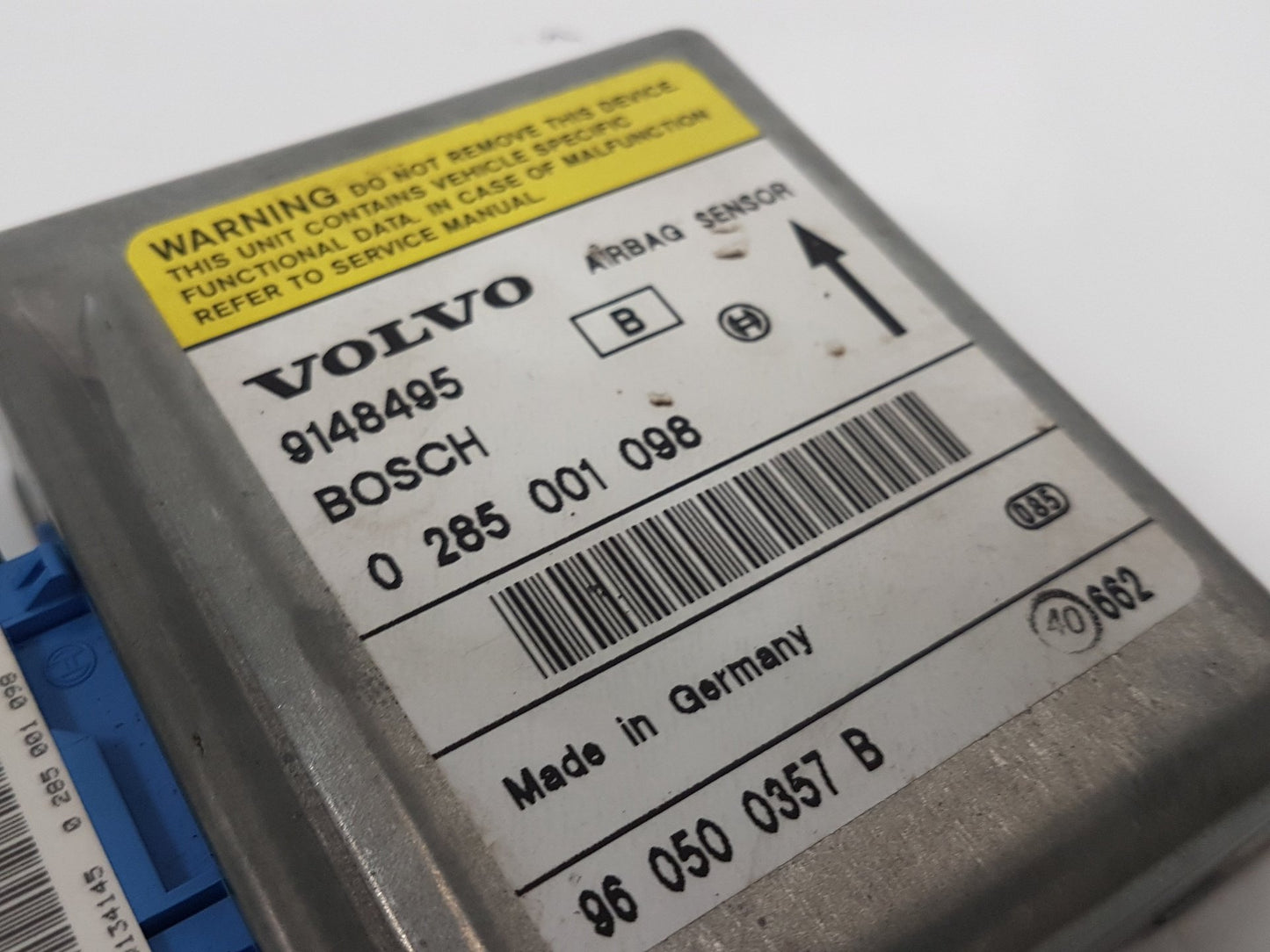 1994 - 1997 Volvo 850  Estate Airbag Module 9148495