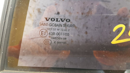 2006 - 2011 Volvo S80  Saloon Left Rear Quarter Door Glass
 30779888