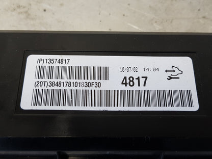 2010 - 2012 Saab 9-5  Saloon HEATED SEAT CONTROL MODULE 13574817