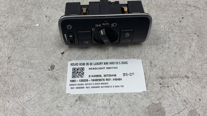 2009 - 2017 Volvo XC60 I 156 Estate Headlight Switch 31443839