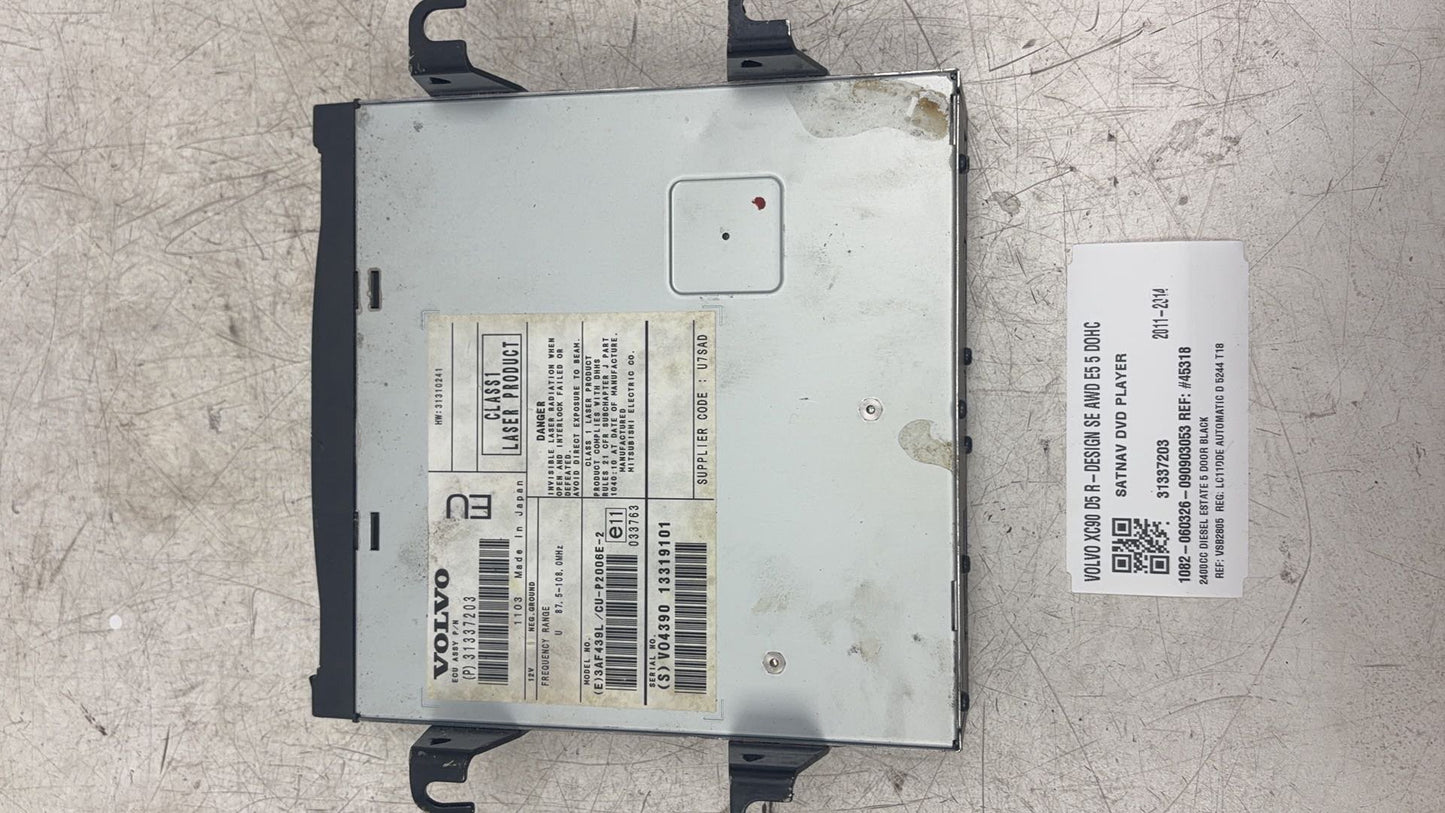 2007 - 2014 Volvo XC90  Estate SATNAV DVD PLAYER 31337203