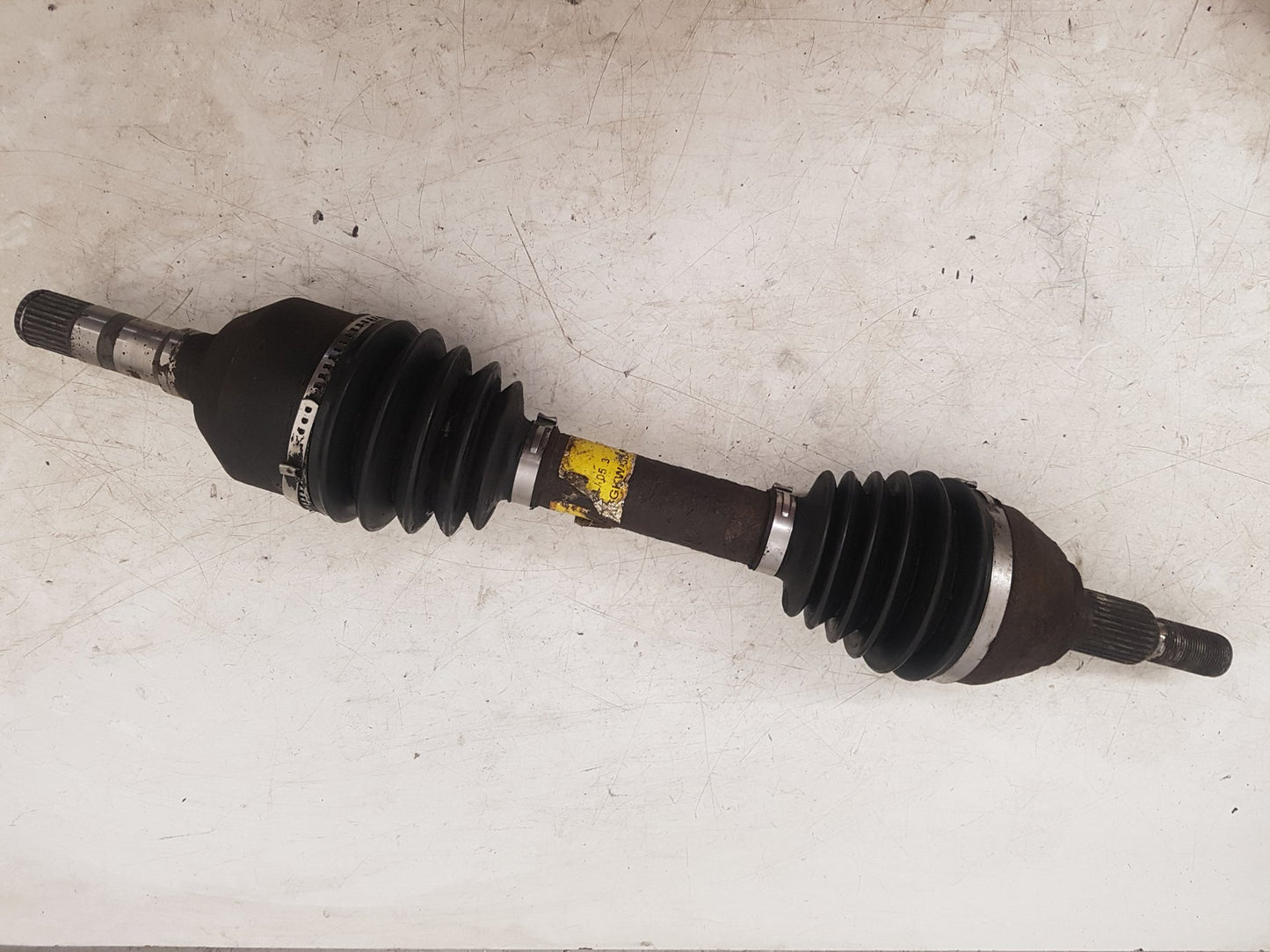 2003 - 2011 Saab 9-3  Convertible DRIVESHAFT - PASSENGER FRONT (MANUAL) (ABS) 3GKW-3B437-AB