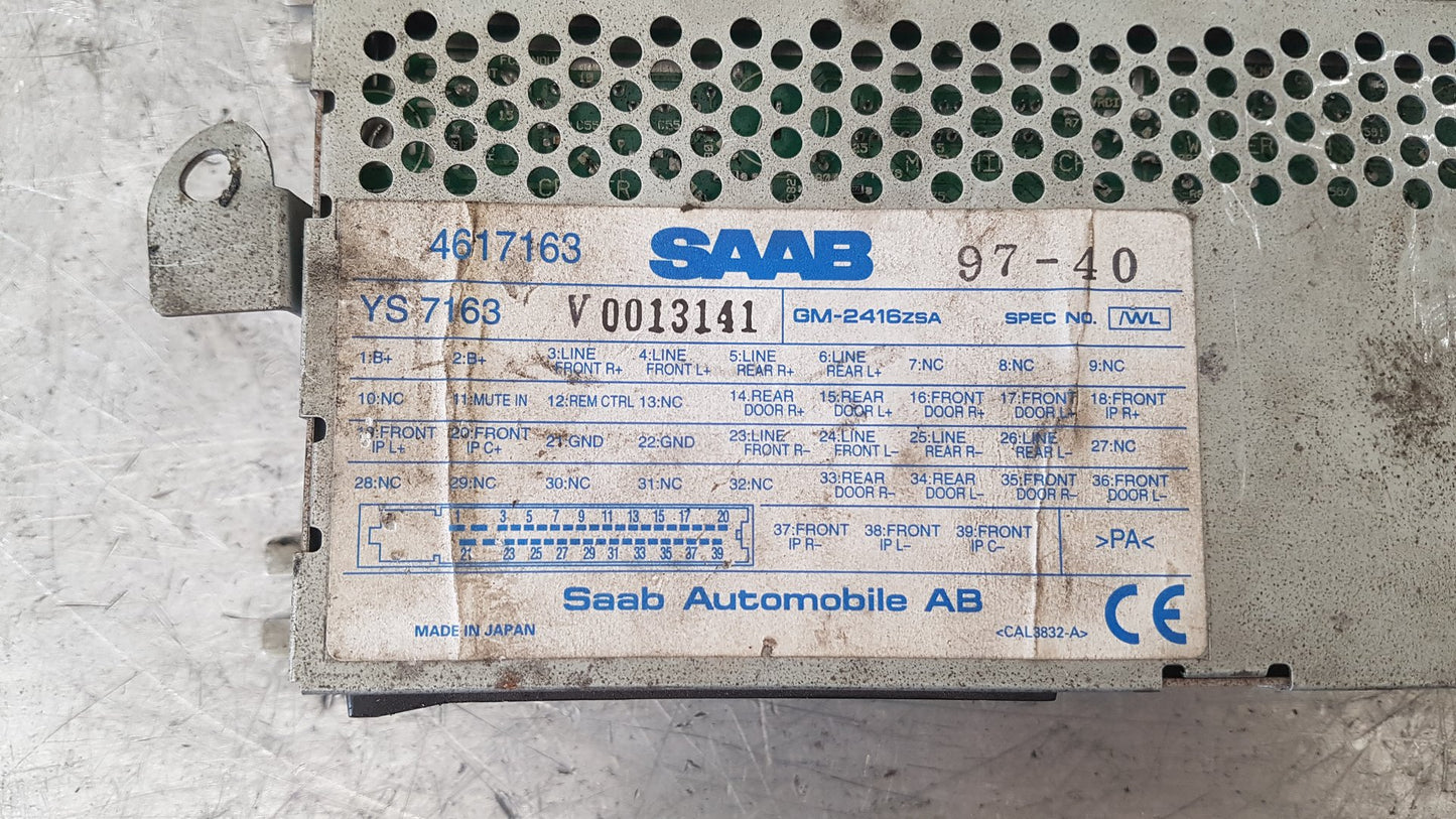 1998 - 2000 Saab 9-5  Saloon Radio Amplifier 4617163