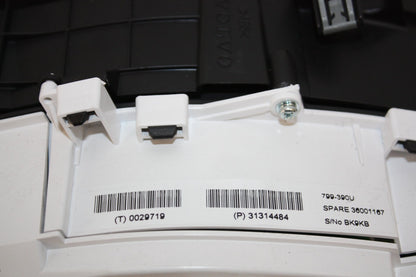 2012 - 2018 Volvo V40  Hatchback Instrument Cluster 31314484