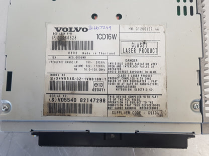 2005 - 2012 Volvo XC90  Estate CD Player 31260528