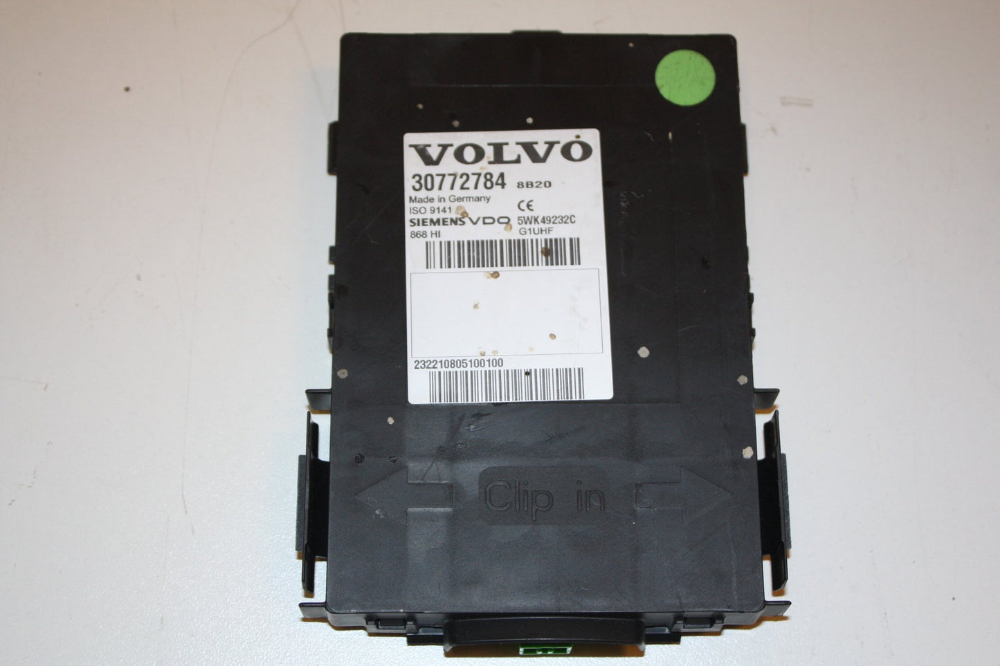 2010 - 2016 Volvo V60   KEYLESS ENTRY RECIEVER 30772784