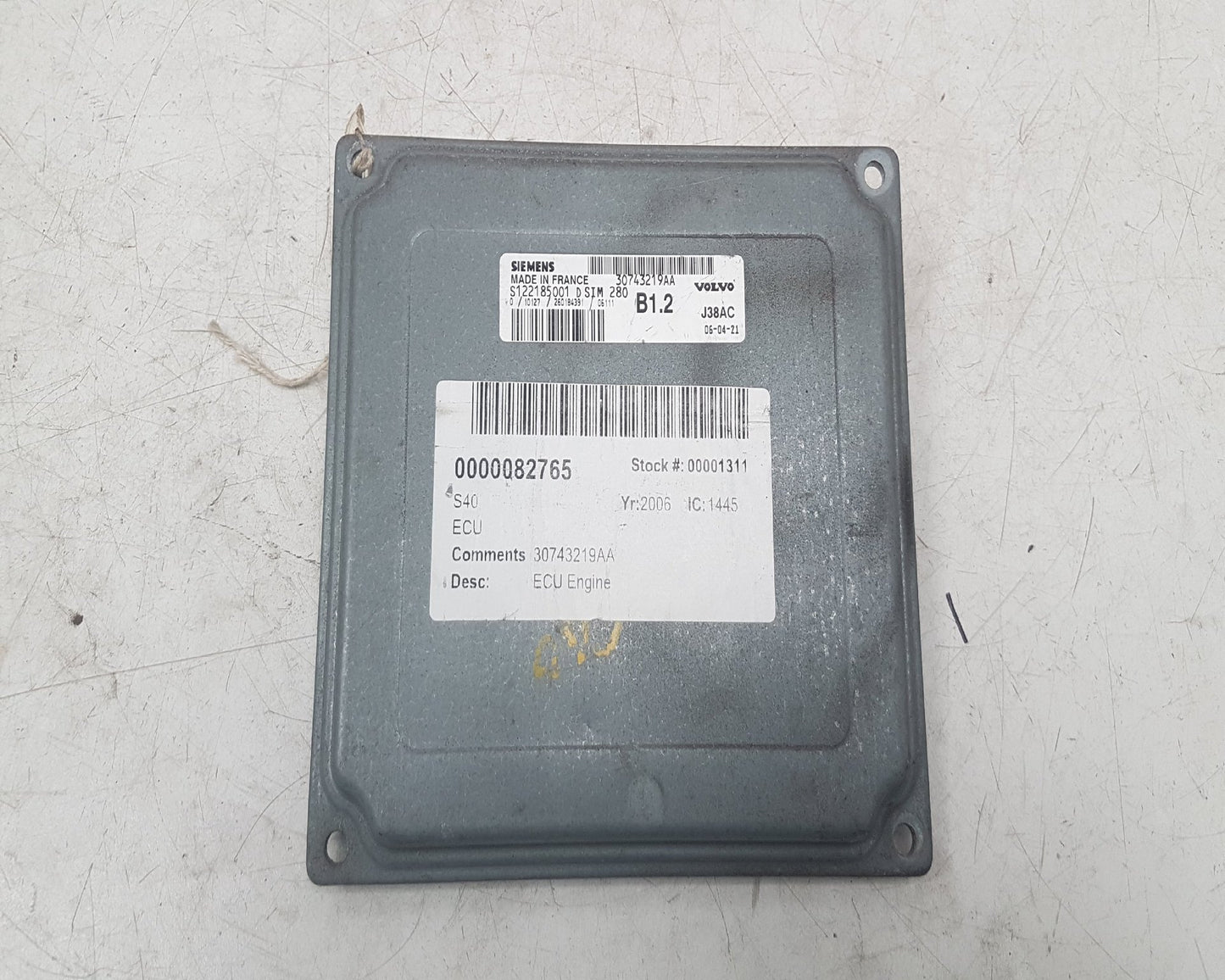 2009 Saab 9-3   Engine ECU 30743219AA