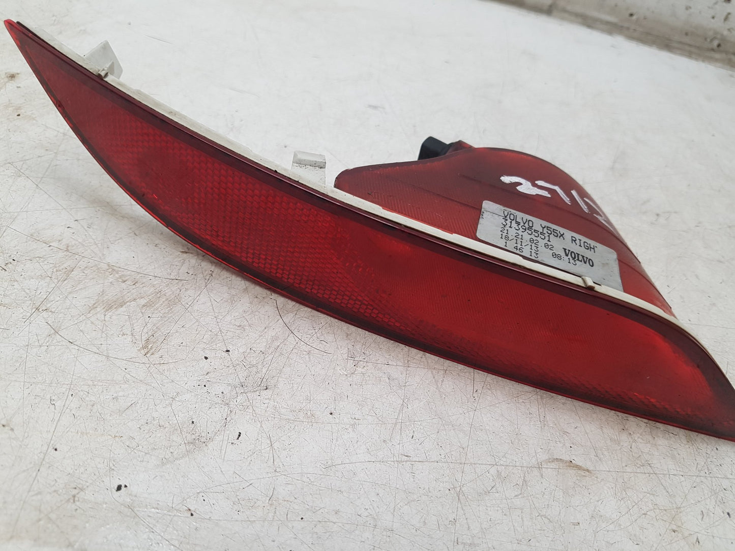 2012 - 2019 Volvo V40  Hatchback Rear Fog Light 31395551