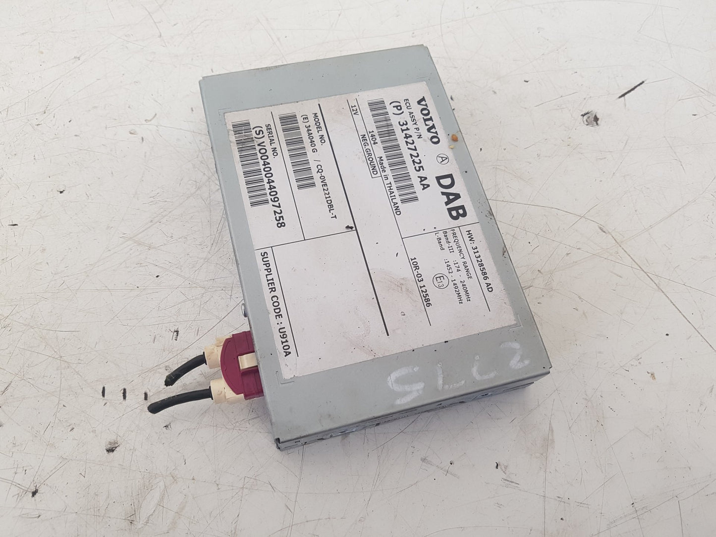 2008 - 2016 Volvo V70  Estate DAB RADIO ECU 30644931AA