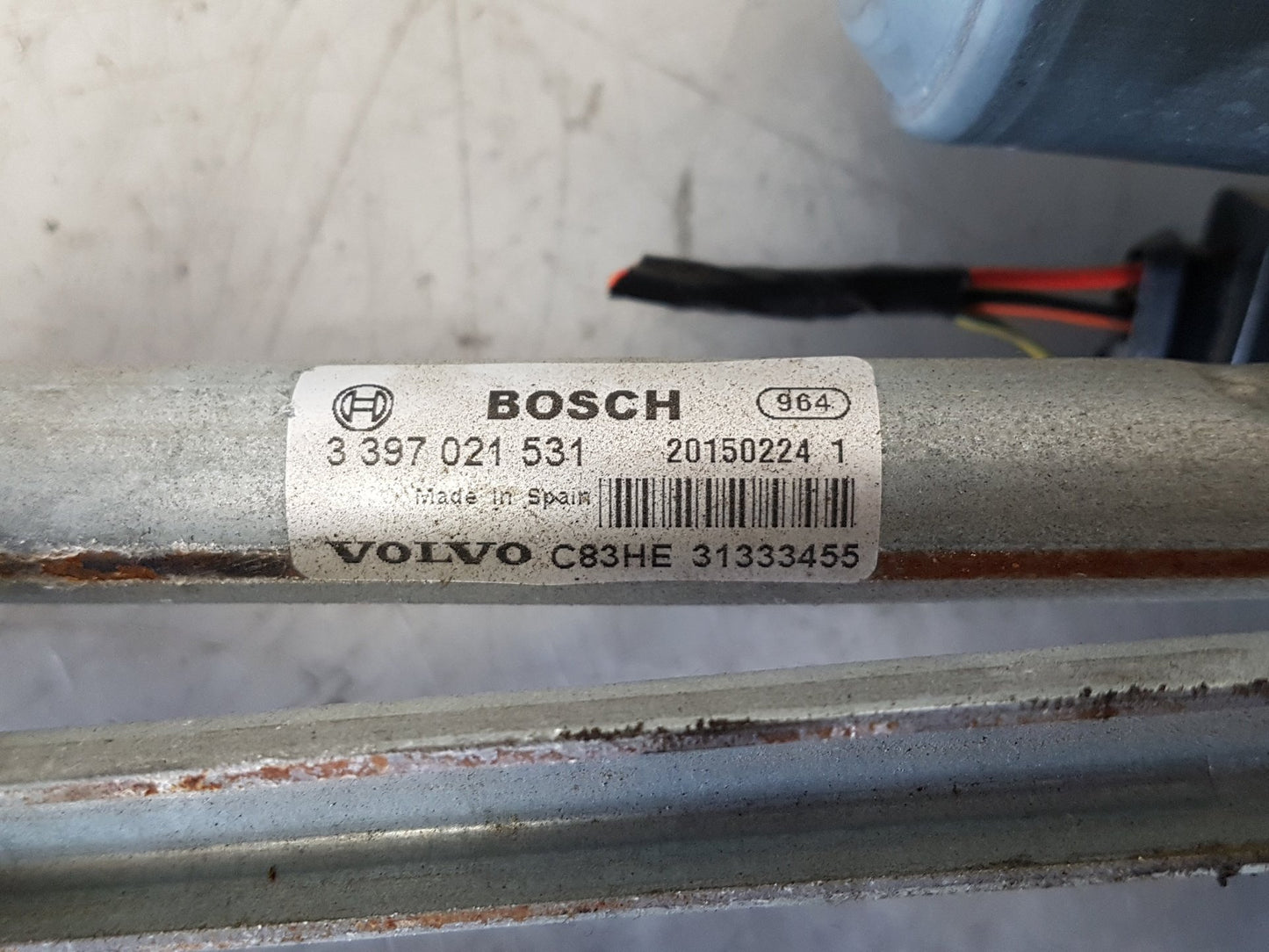 2008 - 2014 Volvo XC60  Estate WIPER MOTOR (FRONT) & LINKAGE 31333455