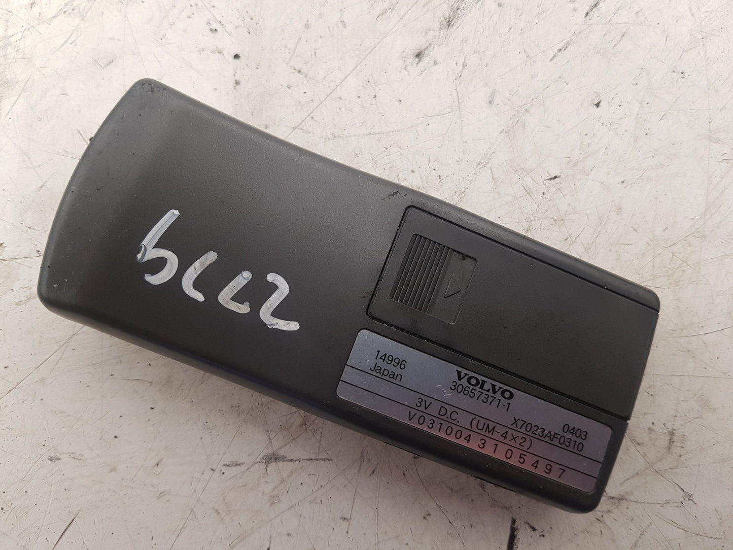 2002 - 2006 Volvo XC90  Estate SATNAV REMOTE CONTROL 30657371-1