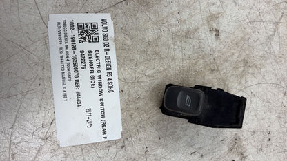 2012 Volvo S60  Saloon Left Rear Window Switch 9472275