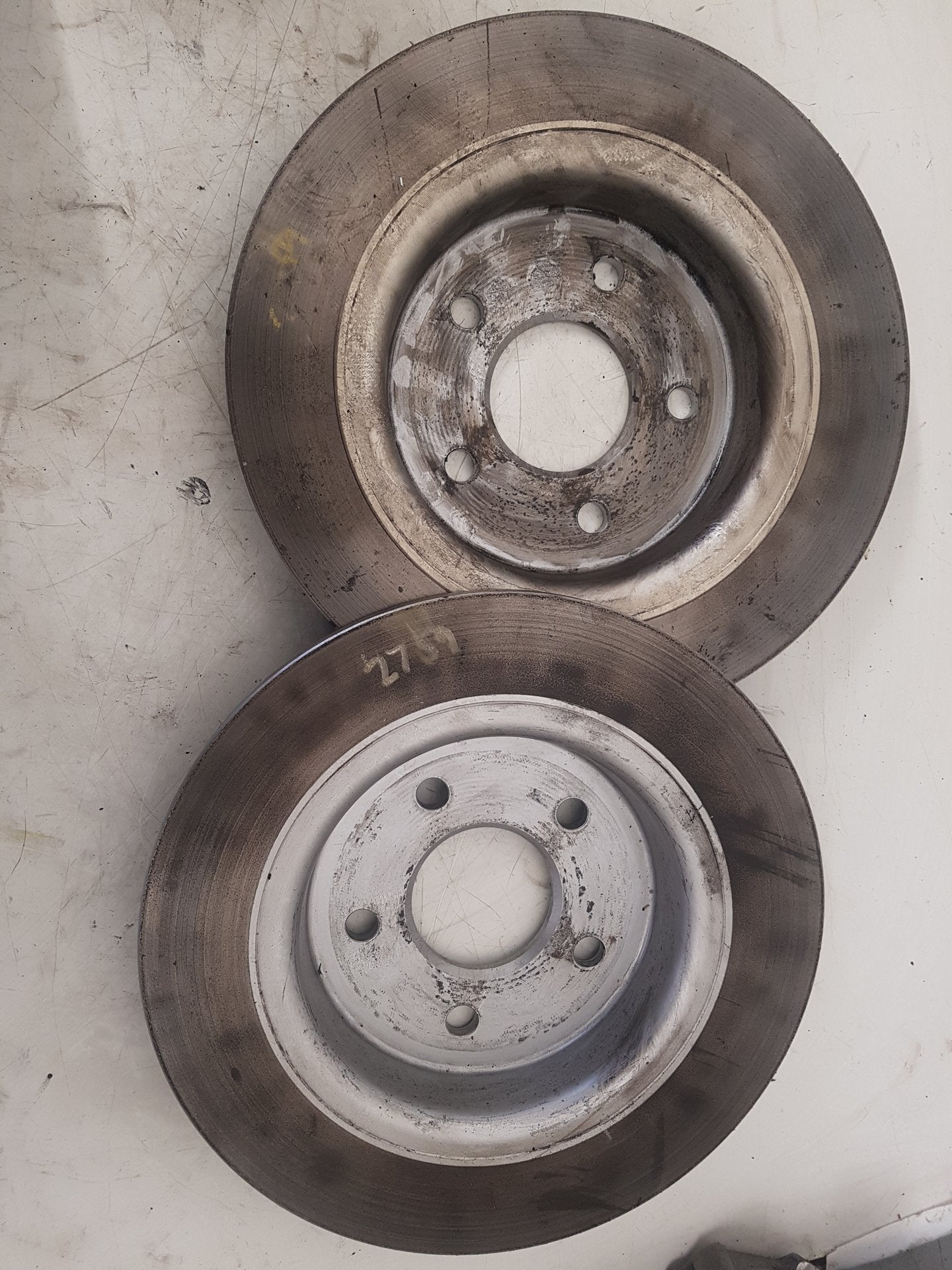 2010 - 2012 Volvo S40  Saloon BRAKE DISCS (REAR PAIR) 0200355/0243