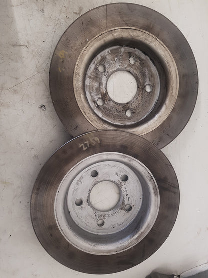2010 - 2012 Volvo S40  Saloon BRAKE DISCS (REAR PAIR) 0200355/0243