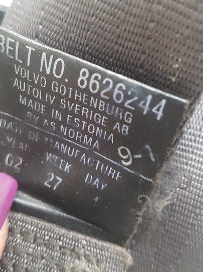 2000 - 2003 Volvo V70  Estate Left Front Seat Belt 8626244