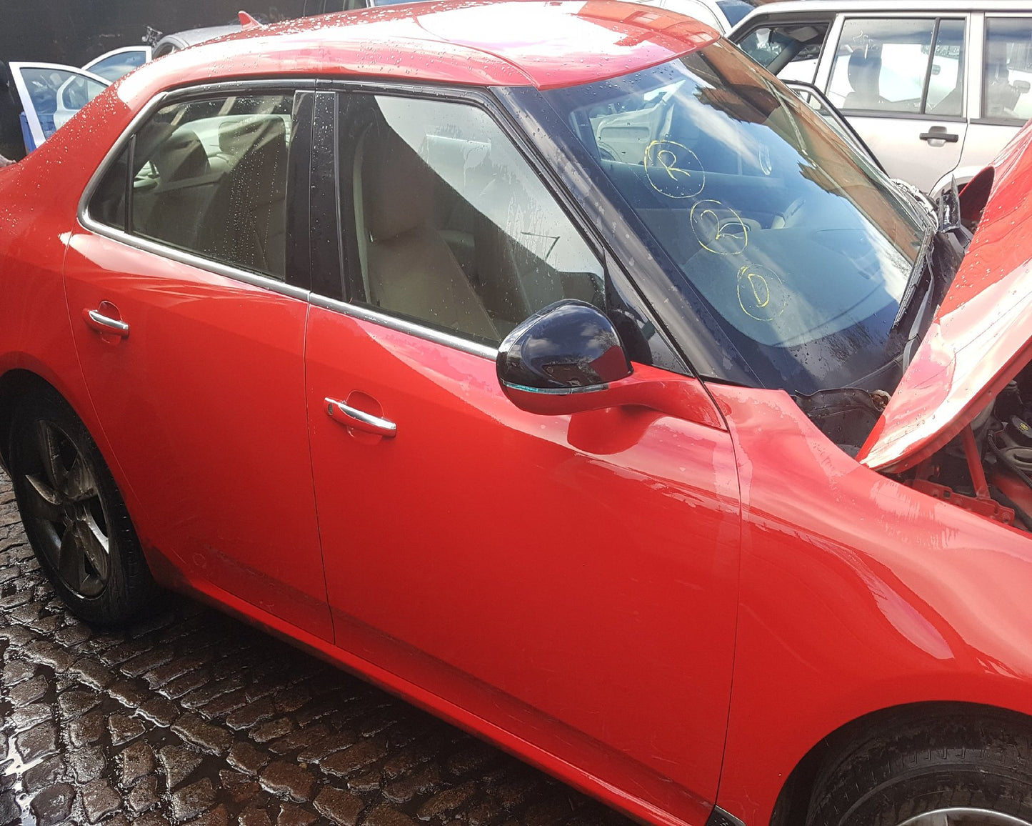 2010 - 2012 Saab 9-5  Saloon DOOR - BARE (FRONT DRIVER SIDE)
