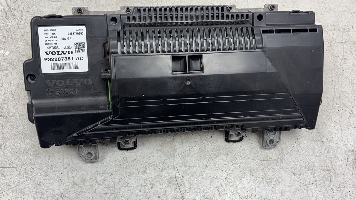 2016 - 2023 Volvo XC90 II 256 Estate LOCKSET, ECU, TRANSPONDER & SPEEDO CLUSTER 32287381