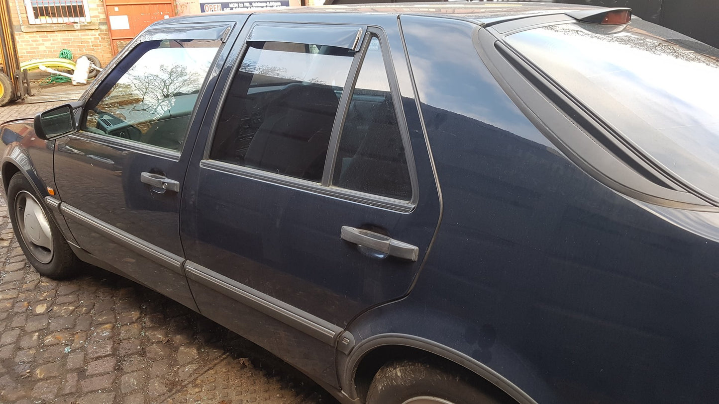 1992 - 1998 Saab 9000  Hatchback DOOR - BARE (REAR PASSENGER SIDE) EMBASSY BLUE 198