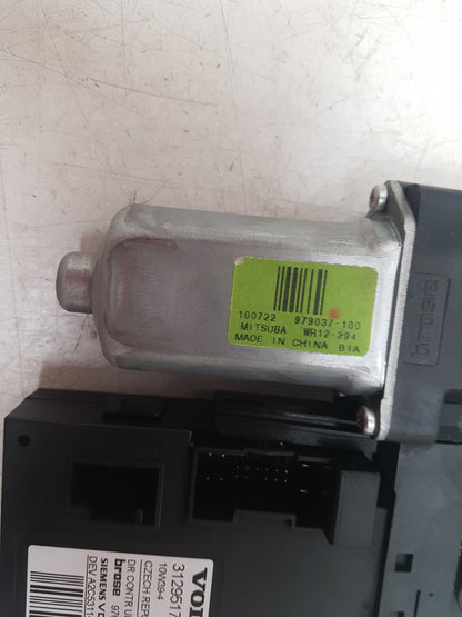 2010 Volvo S40  Saloon WINDOW REG MOTOR (PASSENGER SIDE FRONT) 31295174