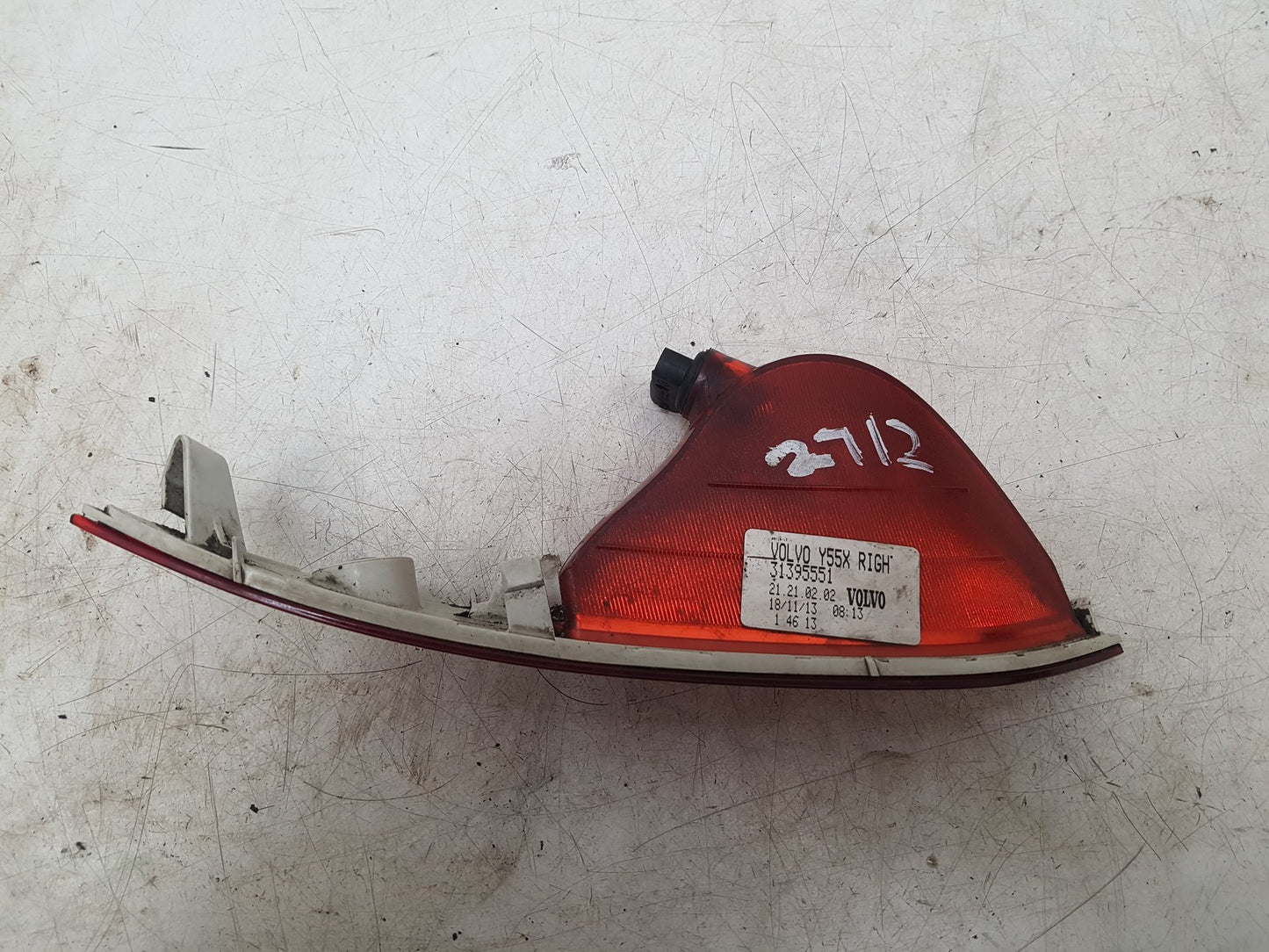 2012 - 2019 Volvo V40  Hatchback Rear Fog Light 31395551
