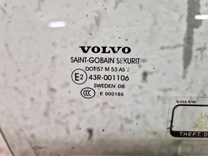 2008 - 2015 Volvo V70  Estate Right Front Door Window
