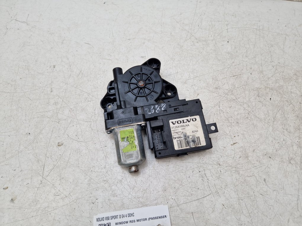 2004 - 2010 Volvo V50   Estate WINDOW REG MOTOR (PASSENGER SIDE REAR) 31264189