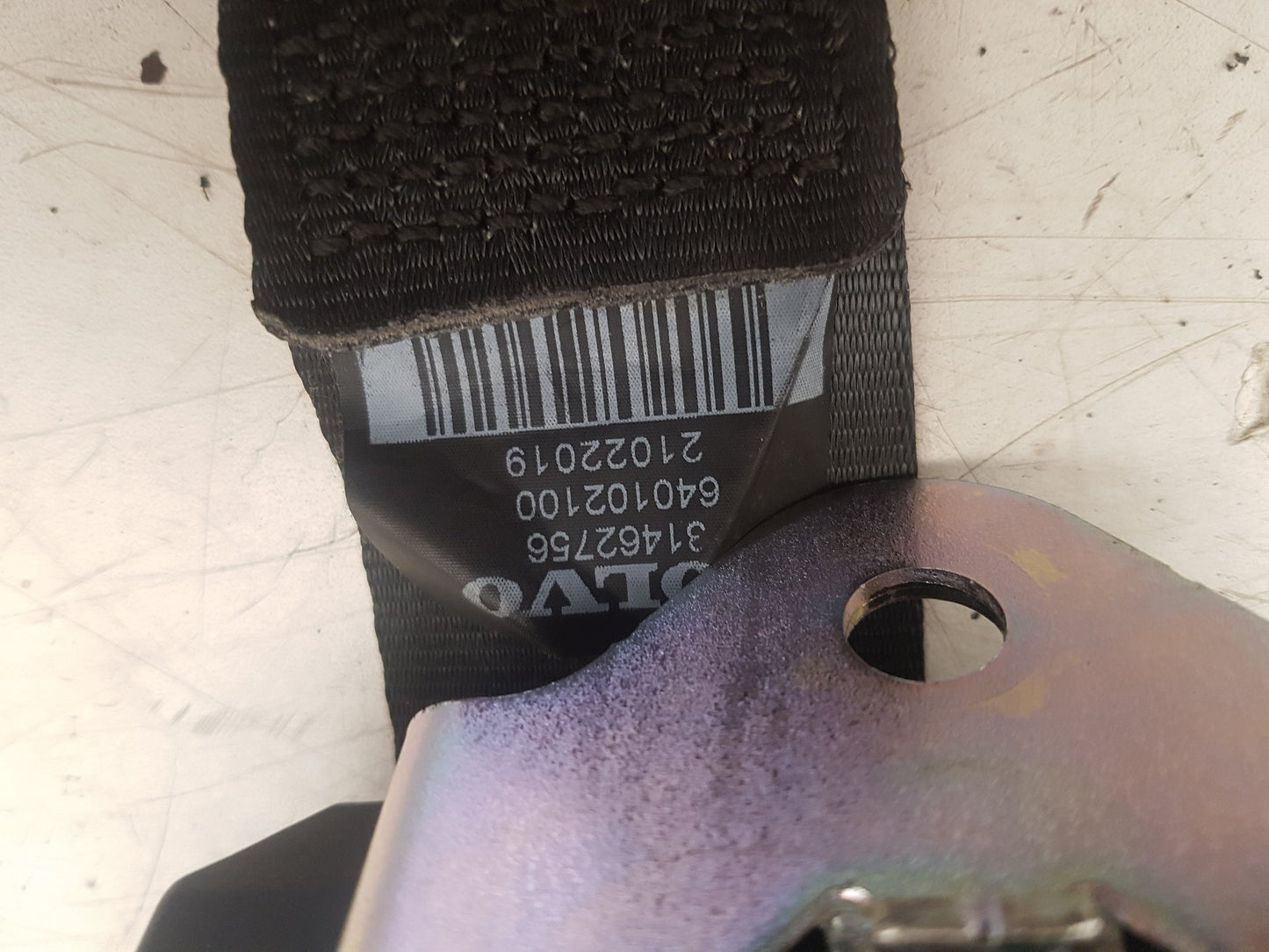 2017 - 2026 Volvo V60 II 225 Estate Left Rear Seat Belt 31462756
