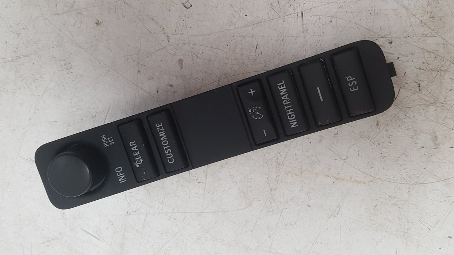 2003 - 2006 Saab 9-3  Saloon NIGHT PANEL SWITCH 12792588JD