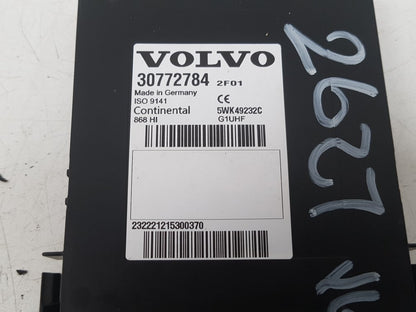 2010 - 2016 Volvo V60   KEYLESS ENTRY RECIEVER 30772784